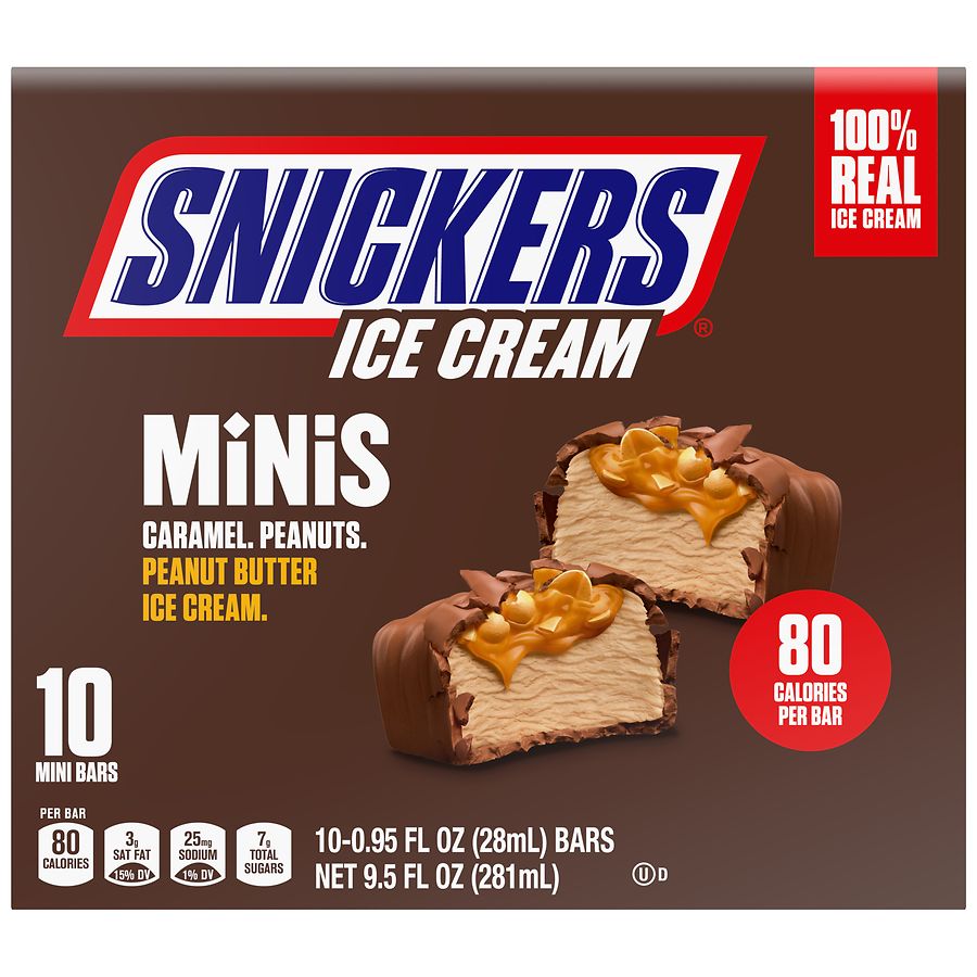 Snickers Minis Ice Cream Bars