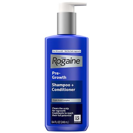 Men's Rogaine Pre-Growth, 2-In-1 Shampoo + Conditioner
