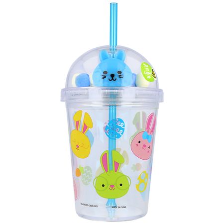 Festive Voice Light Dome Cup, Bunny Blue