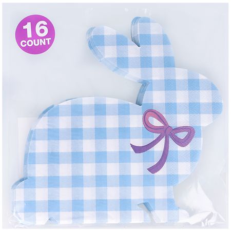 Festive Voice Napkins, Bunny - 16.0 ea