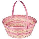 Festive Voice Easter Bamboo Basket Assorted
