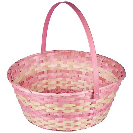 Festive Voice Easter Bamboo Basket Assorted