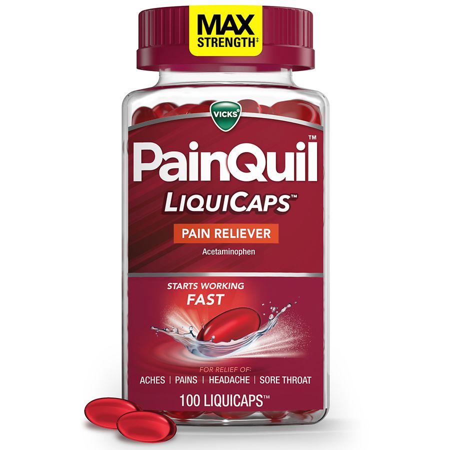 Vicks PainQuil PainQuil Max Strength Pain Relief LiquiCaps