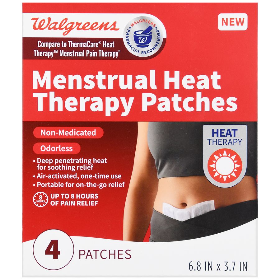 Walgreens Menstrual Heat Therapy Patches