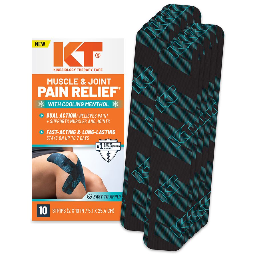 KT Tape Muscle and Joint Support, Every Day Pain Relief