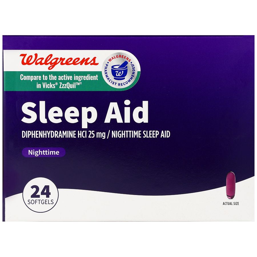 Walgreens Sleep Aid Softgels