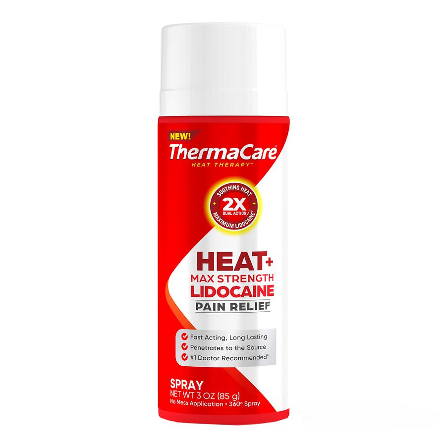 ThermaCare Heat + Max Strength Lidocaine Spray