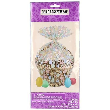 Festive Voice Easter Cello Basket Wrap