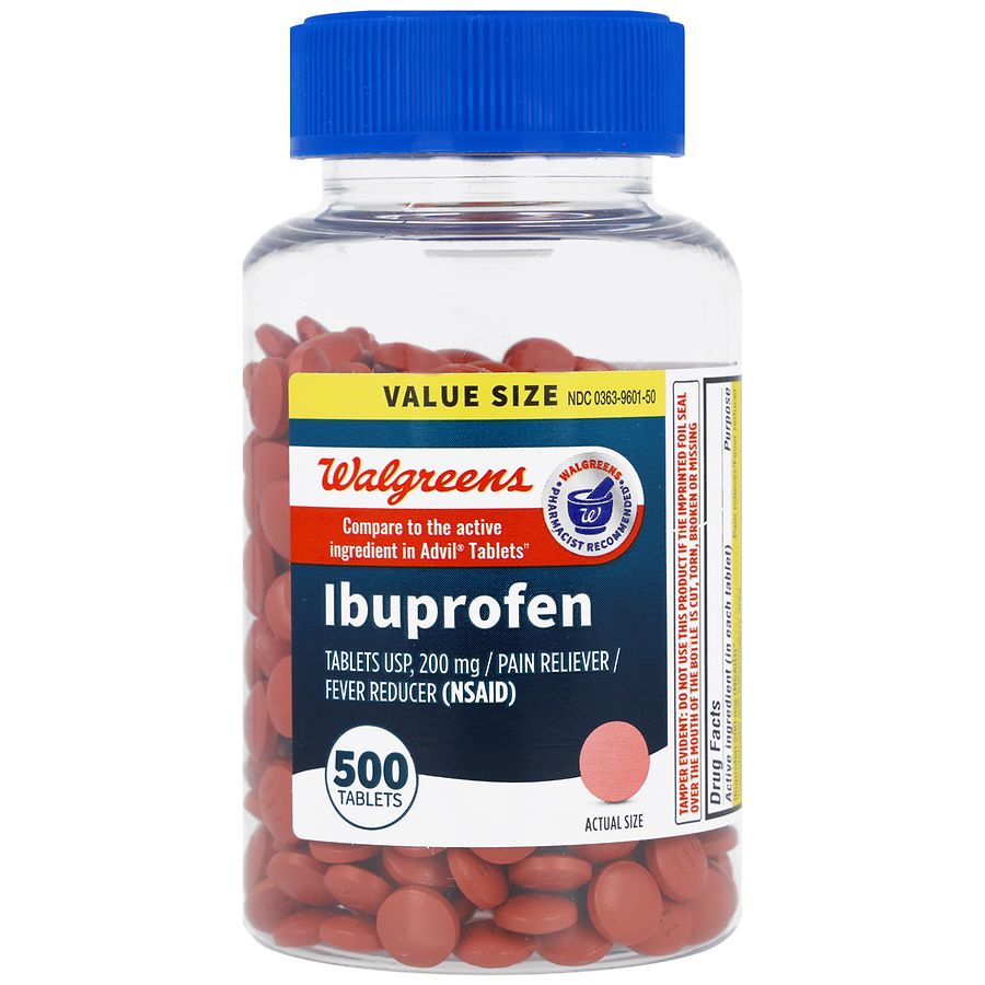 Walgreens Ibuprofen 200 mg Tablets