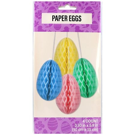 Festive Voice Easter Paper Eggs