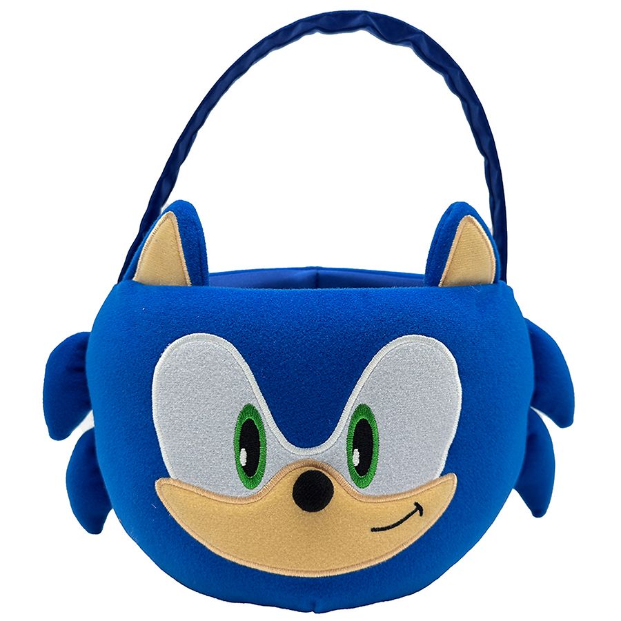 Sega Sonic Hedgehog Plush Basket