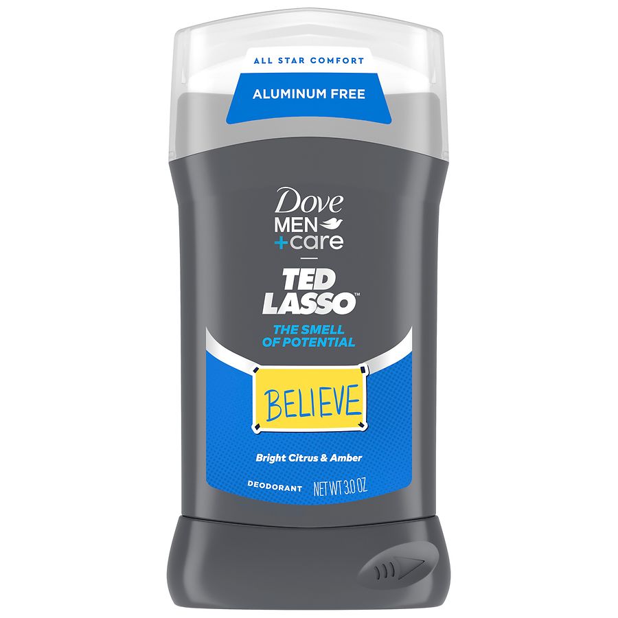 Dove Men+Care Limited Edition Ted Lasso The Smell of Potential Deodorant Stick All Star Comfort