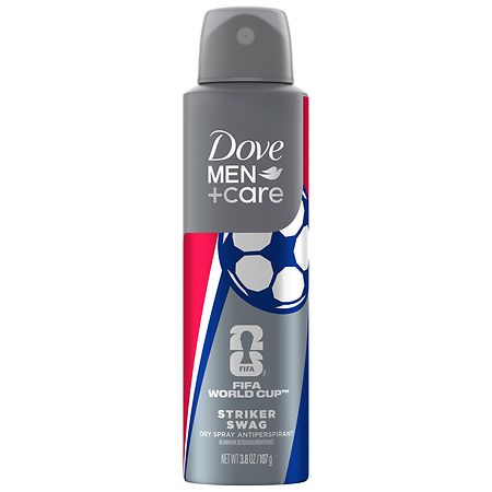 Dove Men+Care Dry Spray Antiperspirant Striker Swag - 3.8 oz