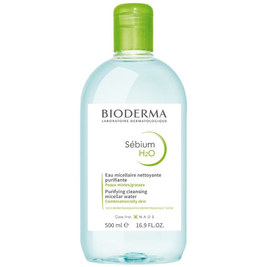 BIODERMA Sebium Micellar Water Makeup Remover for Combination to Oily Skin