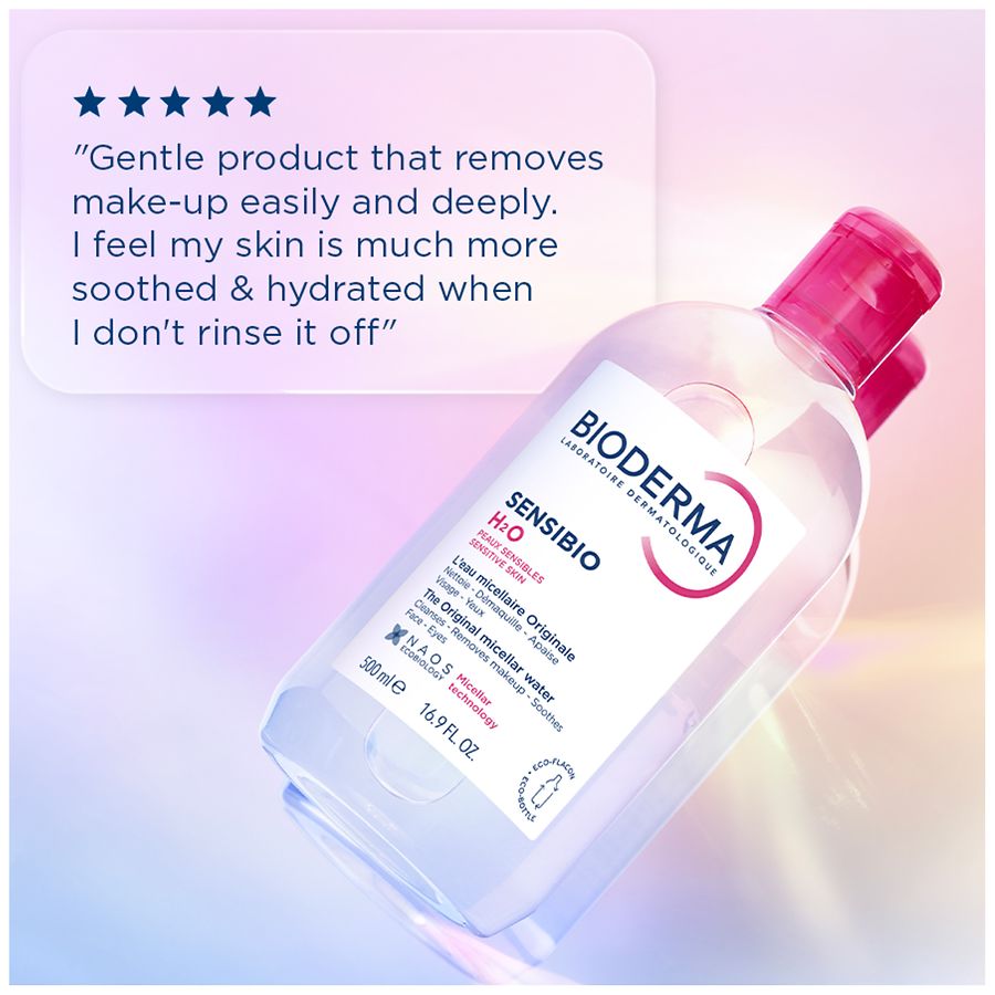 Bioderma Sensibio H2O 500ml 9本 BIODERMA Sensibio H2O Original Micellar Water for Sensitive Skin