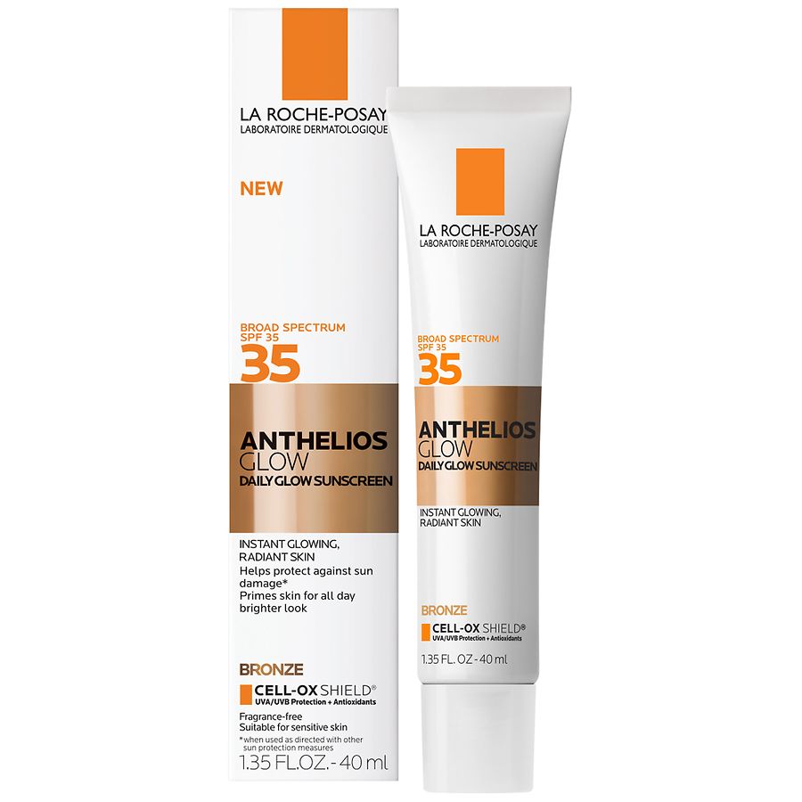 La Roche-Posay Anthelios Daily Glow Sunscreen SPF 35 Fragrance Free Bronze