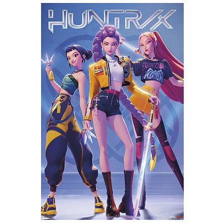 Trends International K-Pop Demon Hunters One Sheet Rolled Poster 22.375" x 34"