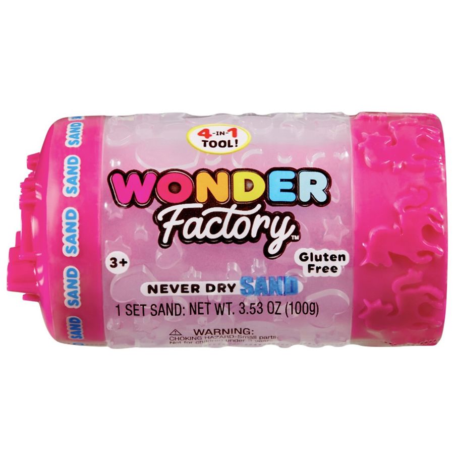 Wonder Factory Never Dry Sand Hot Pink | Walgreens