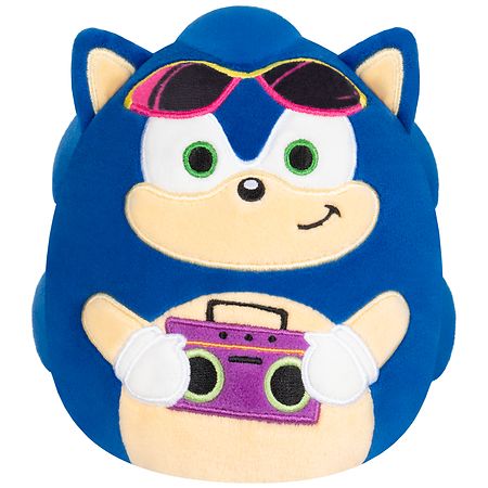 Squishmallows Sonic Holding Boom-Box Squish 5-Inch - 1.0 EA