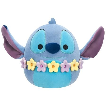 Squishmallows Stitch Wearing Lei Squish 5-Inch