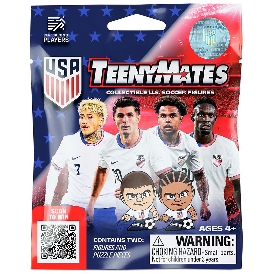 TeenyMates Collectible USA Soccer Figures Blind Pack