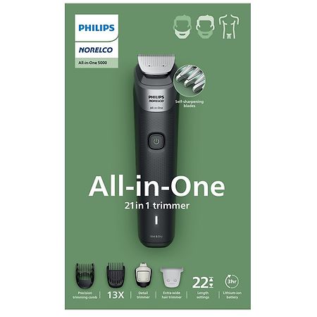 Philips Norelco All-In-One 5000 21-in-1 Trimmer (MG5975/ 49)