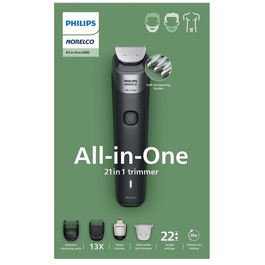 Philips Norelco All-In-One 5000 21-in-1 Trimmer (MG5975/49