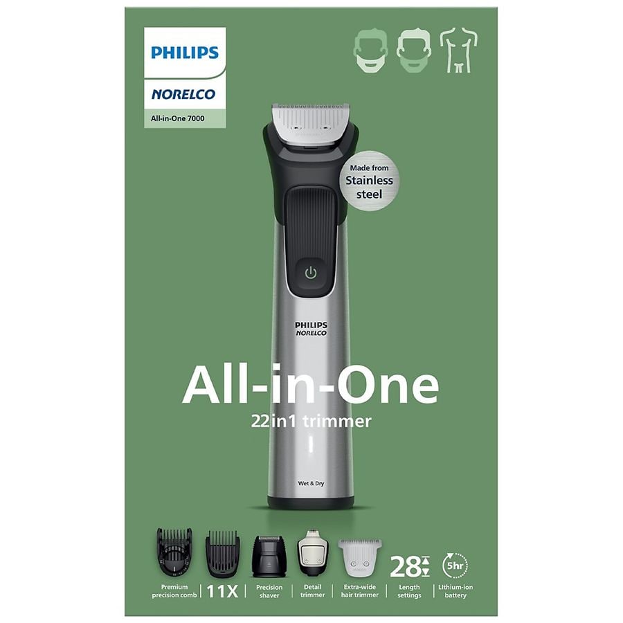 Philips Norelco All-In-One 7000 (MG7975/49) 22-In-1 Face & Body
