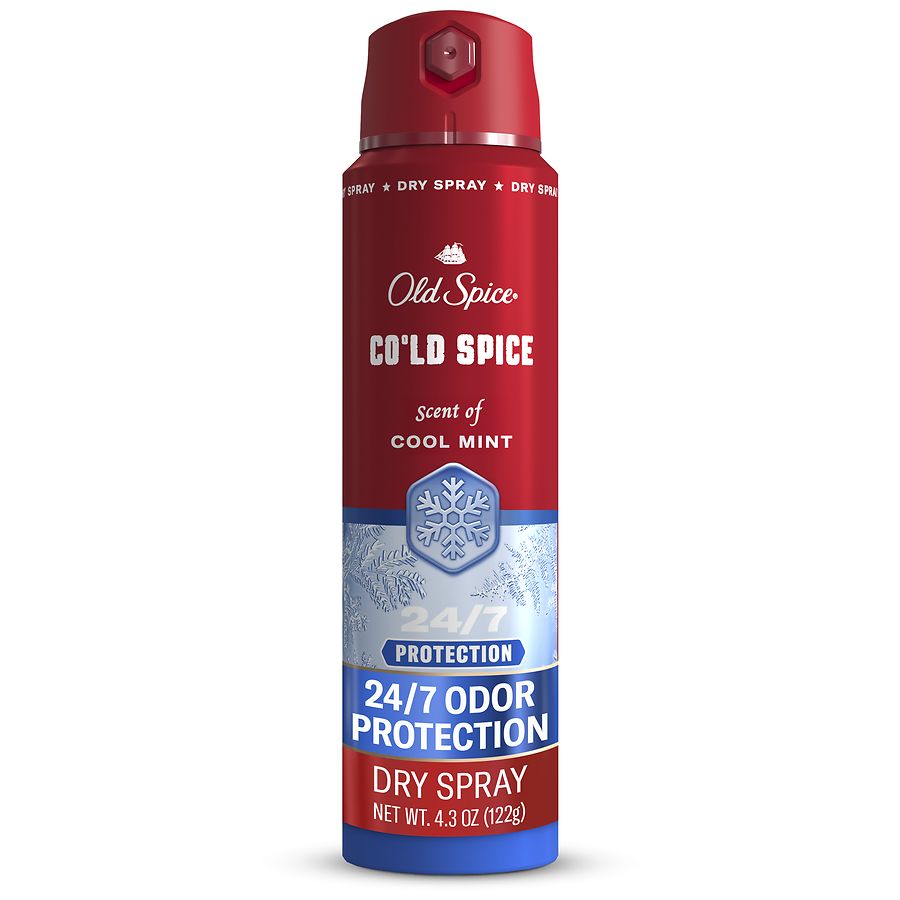 Old Spice Red Collection Antiperspirant Spray for Men Co'ld Spice