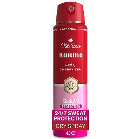 Old Spice Red Collection Karma Antiperspirant Spray for Men