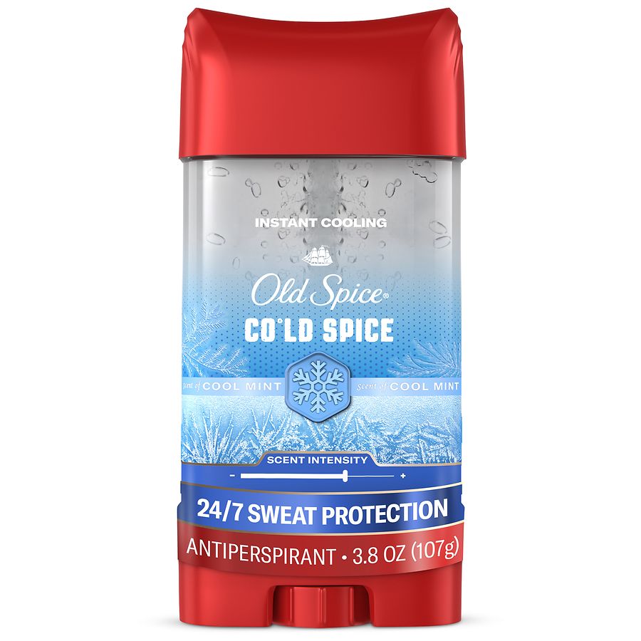 Old Spice Red Collection Clear Gel Antiperspirant for Men Co'ld Spice