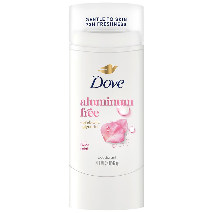 Dove Aluminum Free Deodorant Stick Rose Mist