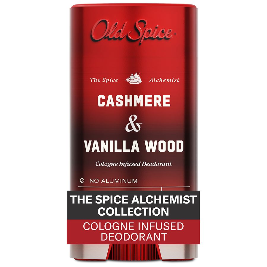 Old Spice Deodorant for Men, The Spice Alchemist Collection Cashmere and Vanilla Wood