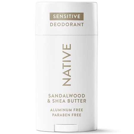 Native Aluminum Free 72 Hour Deodorant Stick Sandalwood & Shea Butter