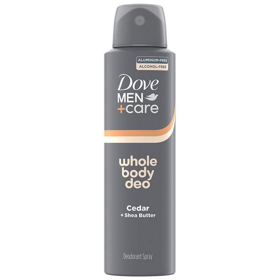 Dove Whole Body Deo Aluminum Free Deodorant Cedar + Shea Butter