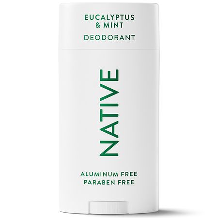 Native Aluminum Free 72 Hour Deodorant Stick Eucalyptus  Mint  31 oz