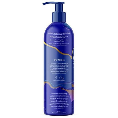 nfuse Magnesium Sleep Lotion with Melatonin Lavender | Walgreens