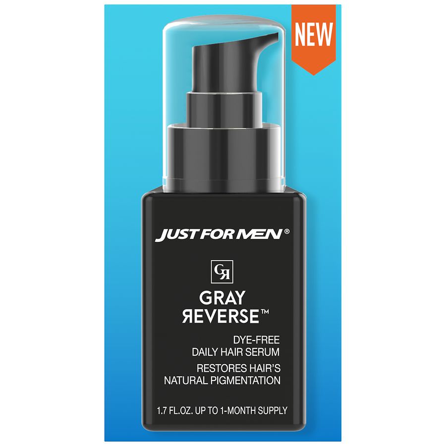 Just For Men Gray Reverse Daily Hair Serum