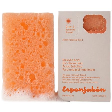 T.TAIO Esponjabon Salicylic Acid 2-In-1 Soap & Sponge