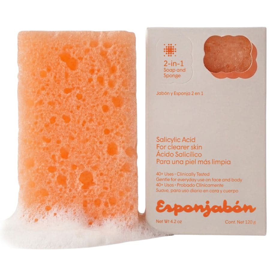 T.TAIO Esponjabon Salicylic Acid 2-In-1 Soap & Sponge