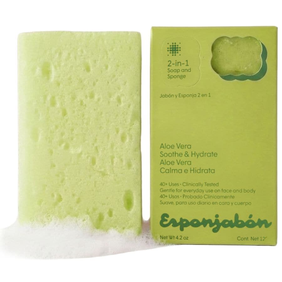 T.TAIO Esponjabon 2-in-1 Soap & Sponge Aloe Vera
