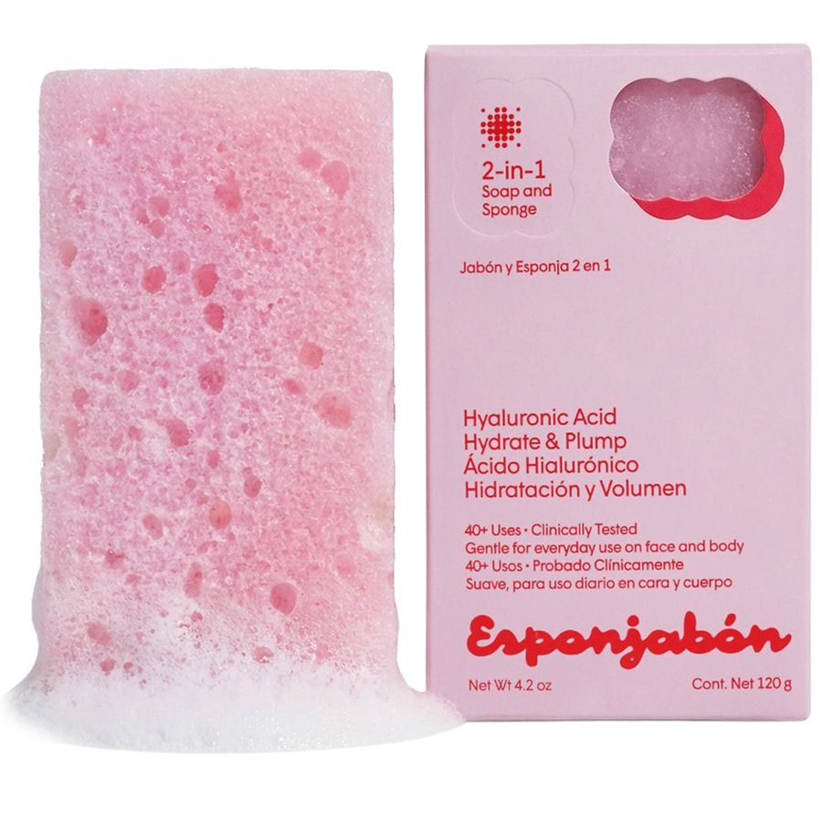 T.TAIO Esponjabon Hyaluronic Acid 2-in-1 Soap & Sponge