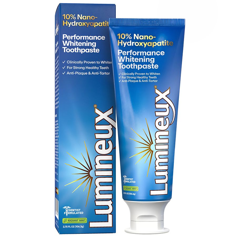 Lumineux 10% Nano-Hydroxyapatite Performance Whitening Toothpaste