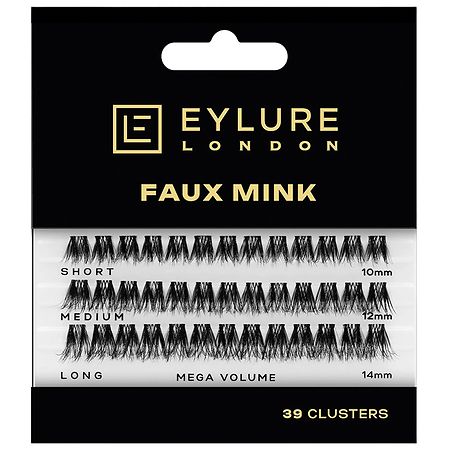 Eylure Luxe Faux Mink Eyelash Clusters Mega Volume