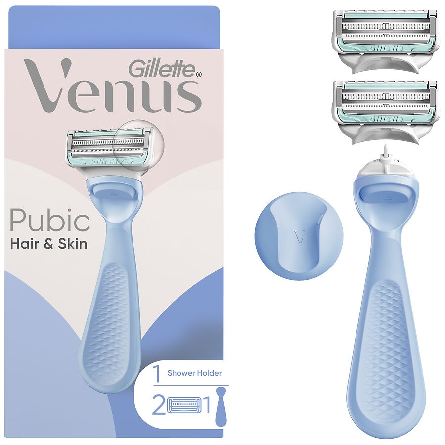 Gillette Venus Razor for Pubic Hair & Skin, Bikini Razor for Women
