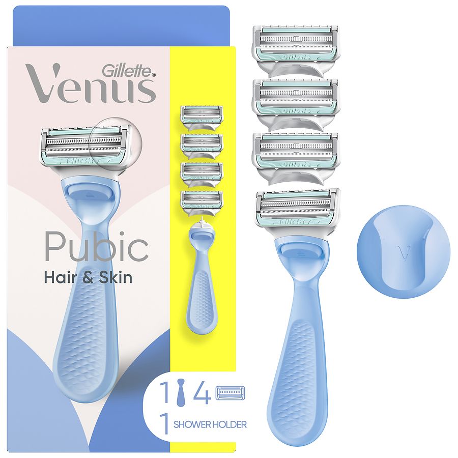 Gillette Venus Pubic Hair & Skin, Bikini Razor for Women