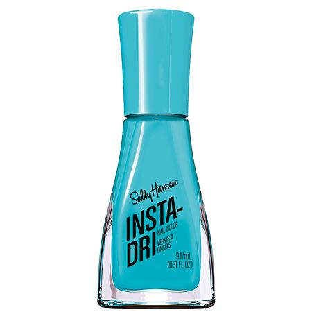 Sally Hansen Insta-Dri Nail Polish, Electric Feels Collection, Electric Splash | CVS