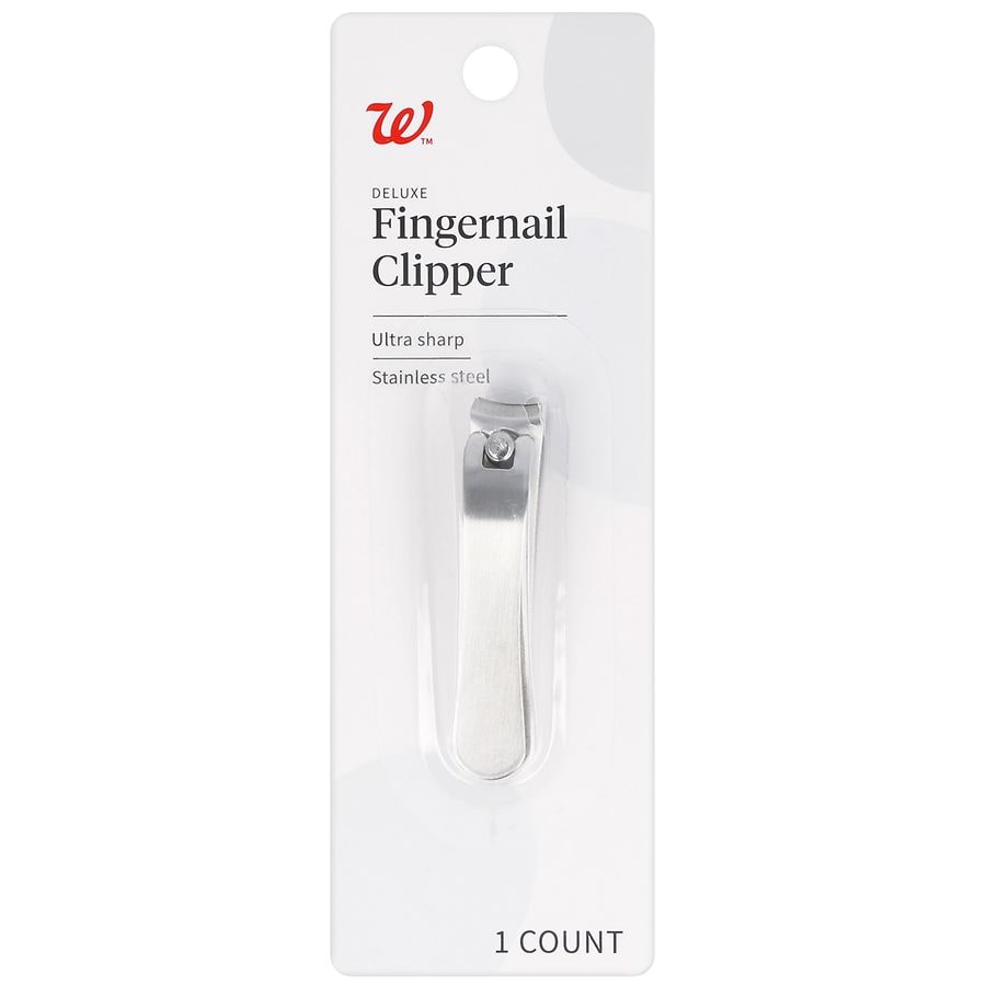 Walgreens Deluxe Fingernail Clipper