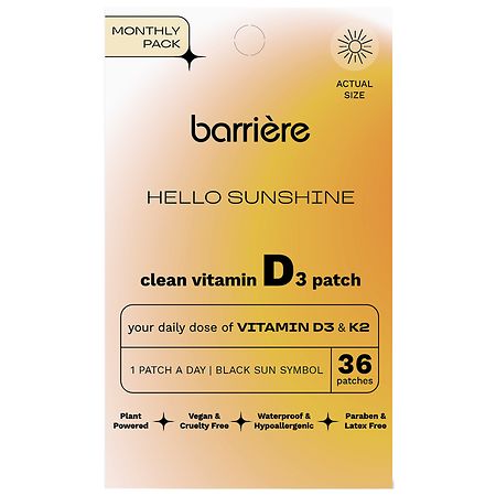 Barriere Hello Sunshine Clean Vitamin D3 Patches