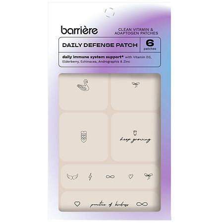 Barriere Daily Defense & Immune System Support + Clean Vitamins & Adaptogen Patches